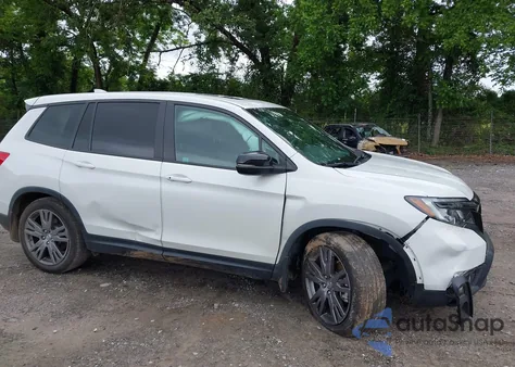 2021 Honda Passport 2Wd Ex-L из США, поврежденный, VIN 5FNYF7H58MB015881